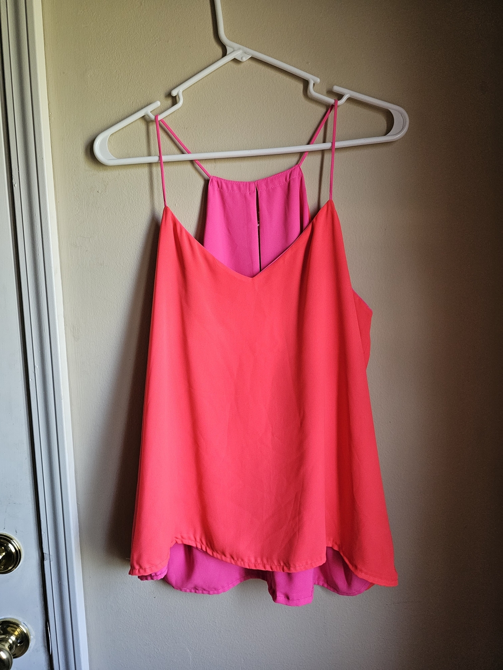 Women's Reversible Spaghetti Strap Tank Top